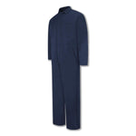 Vf Workwear-Div / Vf Imagewear (W) Twill Sleeve Action Back Snap-Front Cotton 100% Coveralls, Navy, Size 54 Long - CC14NV-LN-54 - 1 Each