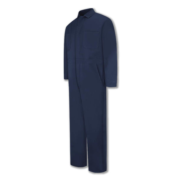 Vf Workwear-Div / Vf Imagewear (W) Twill Sleeve Action Back Snap-Front Cotton 100% Coveralls, Navy, Size 54 Long - CC14NV-LN-54 - 1 Each