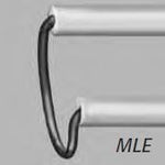 Olympus America Monopolar Right Angle Cutting Loop Electrode, 28 Fr, 0.012" Wire - MLE-28-012 - 12 Each