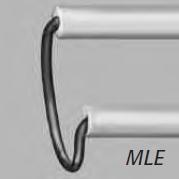 Olympus America Monopolar Right Angle Cutting Loop Electrode, 28 Fr, 0.012" Wire - MLE-28-012 - 12 Each