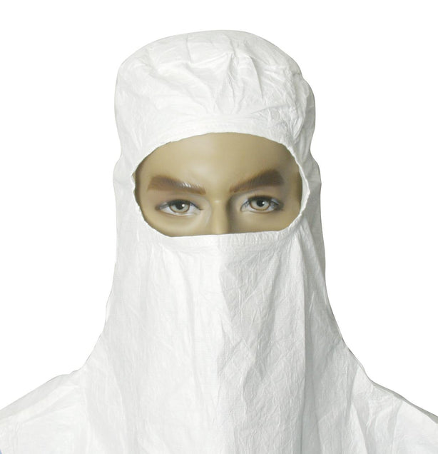 Connecticut Clean Room Corp Tyvek IsoClean Eyes Only Hood from Connecticut Clean Room - CCXC666BWHCS