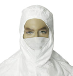 CONNECTICUT CLEAN ROOM CORP Tyvek IsoClean Full Face Hood IC668BWH-OB 100 Each - MDL-CCXC668BWHOB