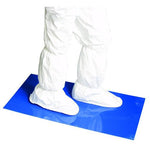 Connecticut Clean Room Economy Entrance Mat, Polytack, Blue, 36" x 36" - K-103 - 4 Each