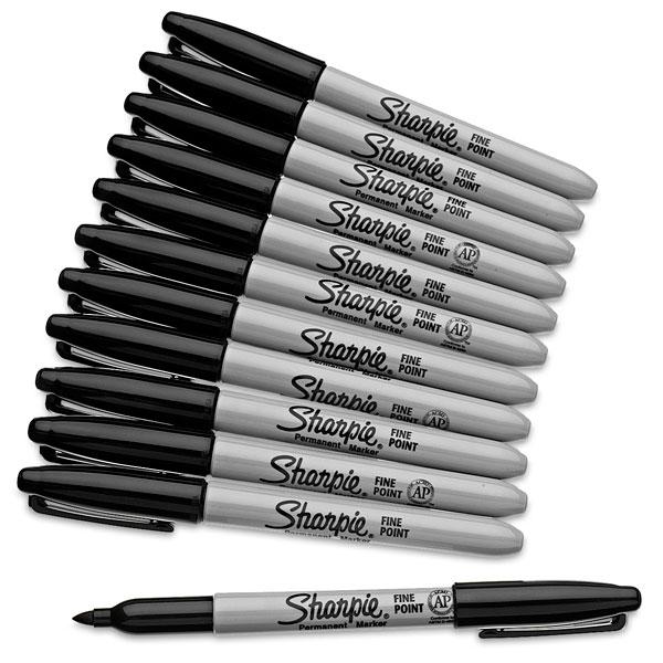 Sharpie Fine Point Permanent Marker - PEN-25IR - 12 Each - MDL-CCXPEN25IR