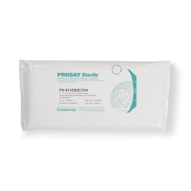 Connecticut Clean Room Corp PreSaturated Cleanroom Wipe PS-911EB - 1440.0 Each - MDL-CCXPS911EBCS