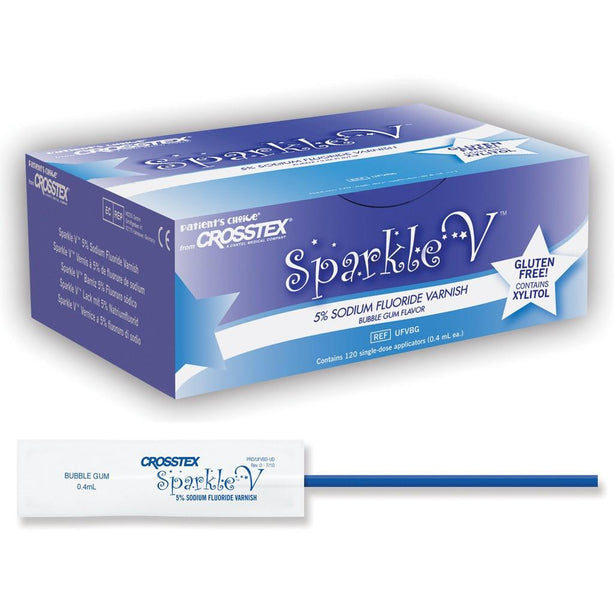 Steris Corp Sparkle V 5% Sodium Fluoride Varnish UFVM - 600.0 Each - MDL-CCYUFVM
