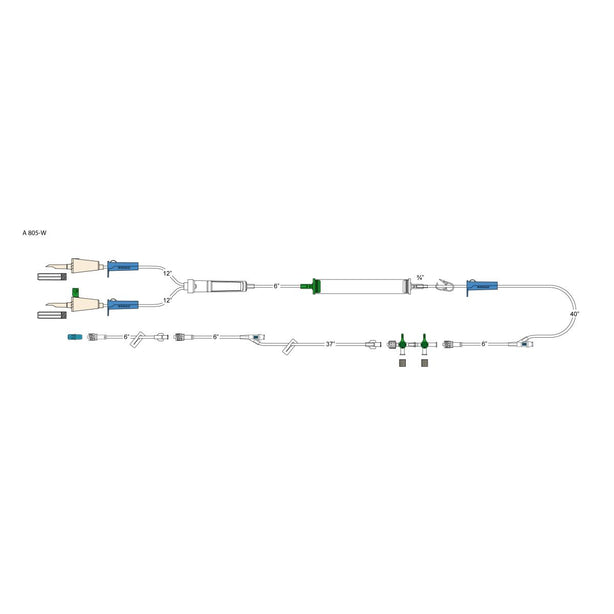 CODAN US CORP Codan Blood Administration Sets A805-W 25 Each - MDL-CDNA805W