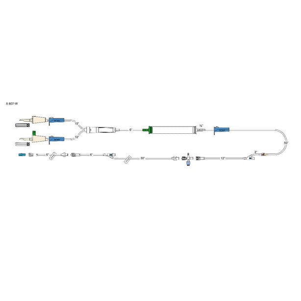 CODAN US CORP Codan Blood Administration Sets A807-W 25 Each - MDL-CDNA807W