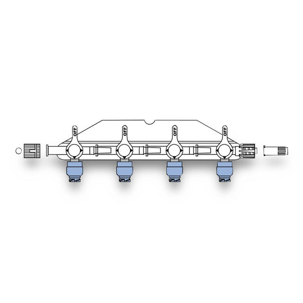 Codan Infection-Prevention Stopcocks - BC152-W - 50 Each - MDL-CDNBC152W