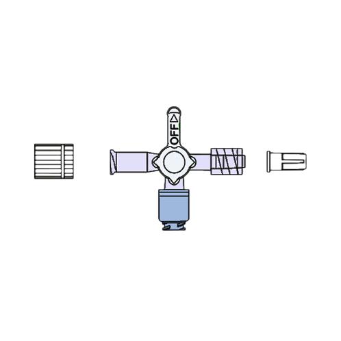 Codan Infection-Prevention Stopcocks - BC201 - 50 Each - MDL-CDNBC201