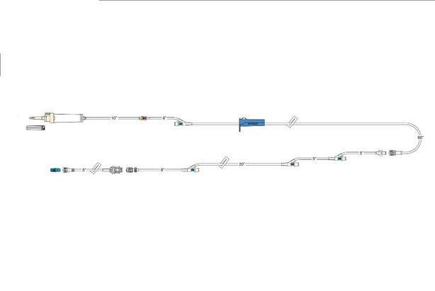 Codan IV Administration Sets - C470-W - 50 Each - MDL-CDNC470W