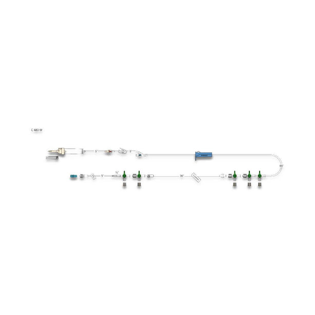 Codan IV Administration Sets - C480-W - 25 Each - MDL-CDNC480W