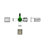 Codan Us Corp Codan High-Flow 4-Way Stopcocks W20058 - 50.0 Each - MDL-CDNW20058CS