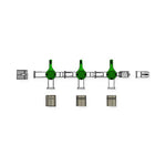 Codan Us Corp Codan High-Flow 4-Way Stopcocks W20060 - 50.0 Each - MDL-CDNW20060