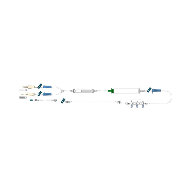 Infection Prevention Blood Administration Set with Needleless Stopcock, Infection-Prevention - W30000-W - 1 Each