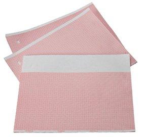 Vyaire Medical, Inc. Red Grid ECG Paper 2009828-035 - 2400.0 Each