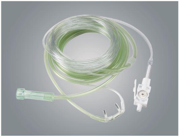 Vyaire Vital Signs End Tidal Sampling 2067767-005 Capnoflex Co2 Nasal Pediatric Cannula with Nafion - MDL-CFU2067767005 - 10 Each
