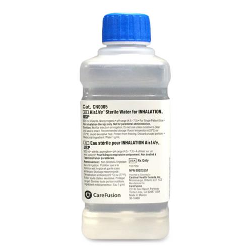 Vyaire Medical, Inc. Vyaire AirLife Sterile Water for Inhalation CN0005 - 18.0 Each
