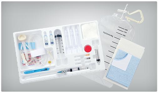 BD Safe-T-Centesis PLUS Catheter Drainage Trays PIG1260TCDF 10 Each - MDL-CFUG1260TCDF