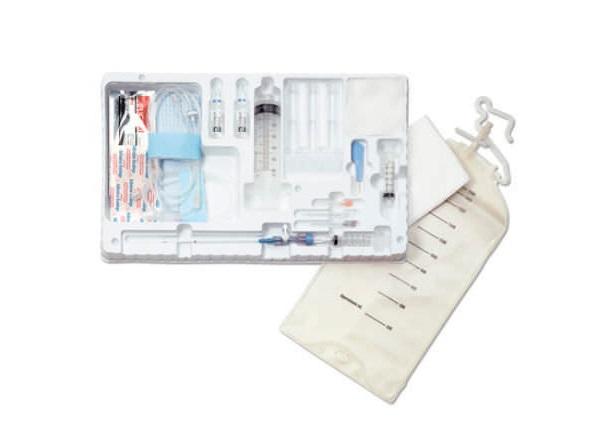 BD Thora-Para Valved Catheter Drainage Drug-Free Tray, 8 Fr - TPT1000SDF - 10 Each