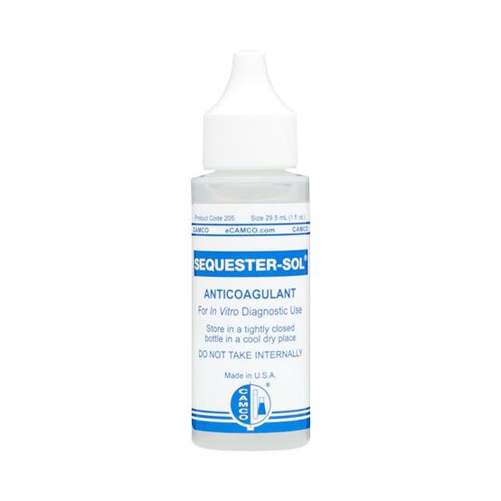 Cambridge Diagnostic Sequester-Sol Liquid Anticoagulant, EDTA, Bottle, 1.25 oz. - 205 - 1 Each
