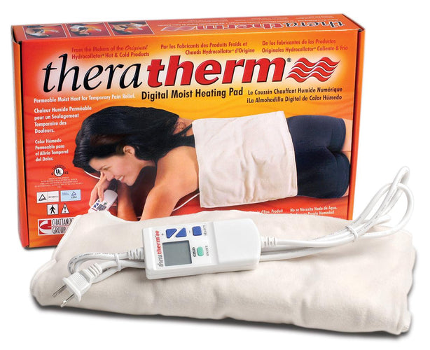Djo Global Theratherm Heating Digital Moist Heat Pad, Size L (14" x 27") - CHT1032