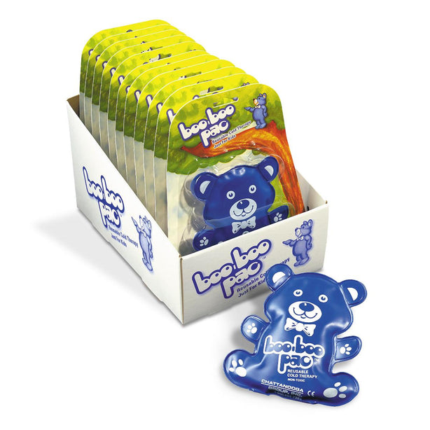 DJO Global the ColPac Reusable Cold Packs 1534 Boo-Boo Pac, Bear Shape, Royal Blue, Pediatric - MDL-CHT1534 - 12 Each