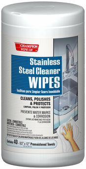 CHASE PRODUCTS CO. Stainless Steel Cleaning Wipes 4385505 6 Each - MDL-CHU5505