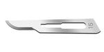 Swann Morton Swann-Morton Carbon Steel Surgical Scalpel Blade, Sterile, #15 - 205 - 100 Each