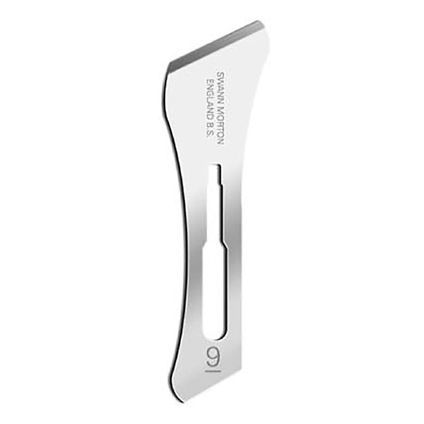 Swann-Morton Carbon Steel Scalpel Blades - 217 - 100 Each - MDL-CIG00SM9