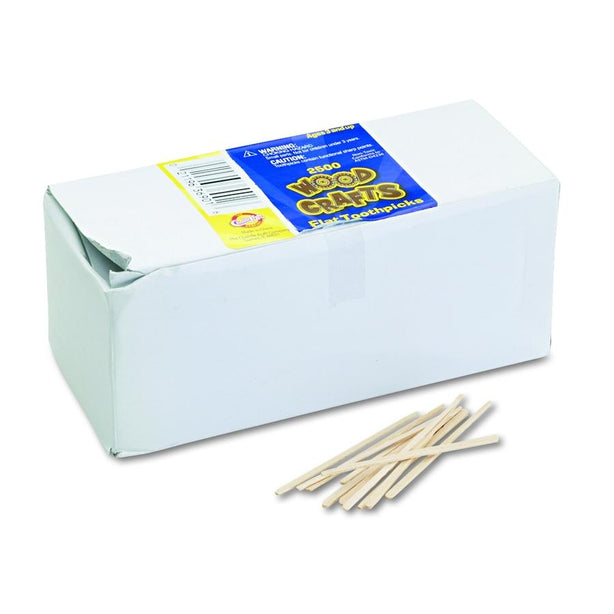 Pacon Flat Wood Toothpicks - CKC369001