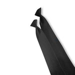Edwards Garment 100% Polyester Ties - CL22 010 0 - 1 Each - MDL-CL22BKNS