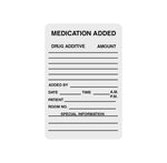 Centurion Labels: Medication Added Chart Label, 3" x 2", 500/Roll, Yellow CL538K 3.0 Roll-MDL-CL538K