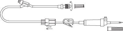 IV Extension Sets - KS-122-2 - 50 Each - MDL-CLLKS1222