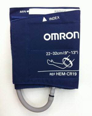 Omron HEM-907XL Cuff and Bladder Set, Size Medium, 22-32 cm Circumference, IntelliSense Blood Pressure Monitor Accessories - HEM-907-CR19 - 1 Each
