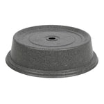 Cambro Versa 10" Gray Camcover Round Plate Cover - 100VS191 - 12 Each