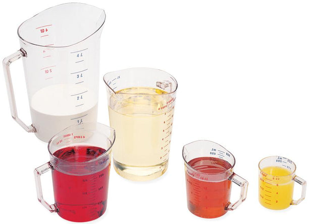 Cambro Manufacturing Company Cambro Dry Measuring Cups 25MCCW135 - 12.0 Each - MDL-CMF25MCCW