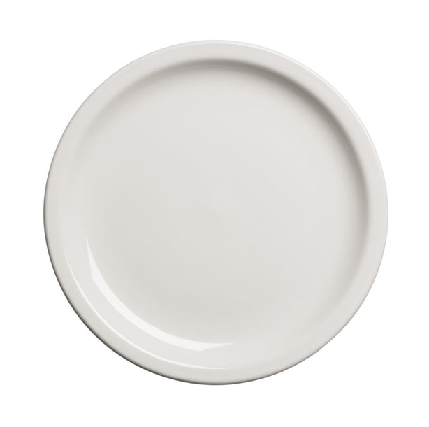 Cambro Manufacturing Company Classic White Ceramic Plates MDSPLT9148 24.0 Each-MDL-CMFMDSPLT9148
