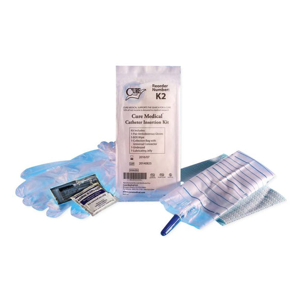 CURE MEDICAL Catheter Insertion Kits K2-100 100 Each - MDL-CMMK2