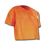 Cellucap Safety Alert Polypropylene Scrub Shirt without Pockets, Orange, Size S - 650S - 50 Each