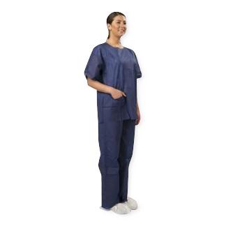 CELLUCAP MANUFACTURING Cellucap Scrub Shirt and Pants Sets 736SSX 25 Set-MDL-CMX736SSX