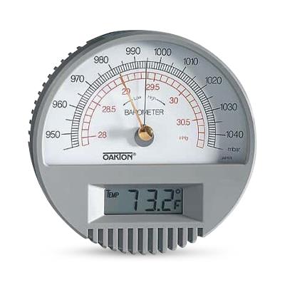 Oakton Barometer with Digital Thermometer - 03316-80 - 1 Each - MDL-CNC0331680