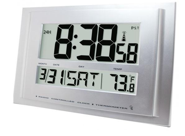 Control Company Traceable Digital Radio Atomic Wall Clock 1076 - 1.0 Each - MDL-CNC1076
