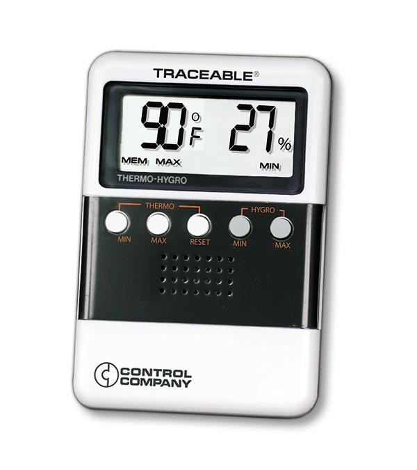 Control Company Traceable Digital Humidity / Temperature Meter 4094 - 1.0 Each
