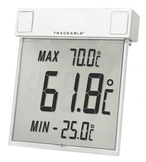 Control Company Traceable Big-Digit See-Thru Thermometer 4160 - 1.0 Each - MDL-CNC4160