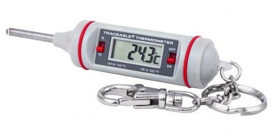 Control Company 4351 Traceable Key-Chain Thermometers - CNC4351