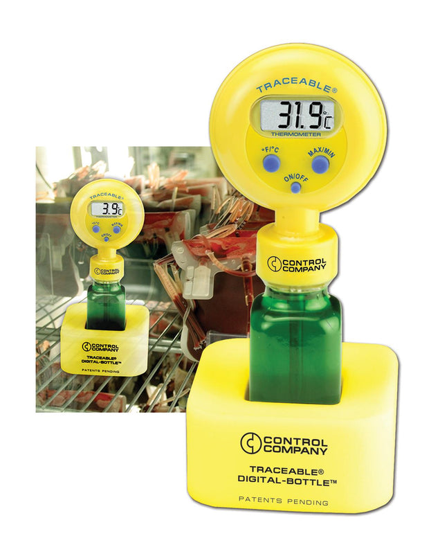 Control Company Traceable Digital-Bottle Refrigerator / Freezer Thermometer 4426 - 1.0 Each