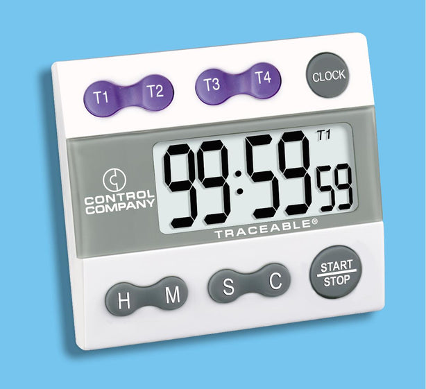Control Company Traceable Four-Channel Alarm Timer 5004 - 1.0 Each - MDL-CNC5004