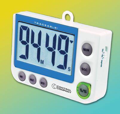 Control Company Flashing LED Alert Big-Digit Alarm Timer 5013 - 1.0 Each - MDL-CNC5013