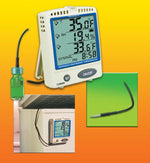 Control Company Traceable Memory-Card Refrigerator / Freezer Thermometer 6401 - 1.0 Each